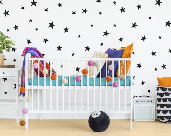 Star Wall Decals Nursery Stickers Removable Kids Room Decor - Removable Wall Decals For Baby Nursery Star Wall Decals Nursery Stickers Removable Kids Room Decor - Removable Wall Decals For Baby Nursery