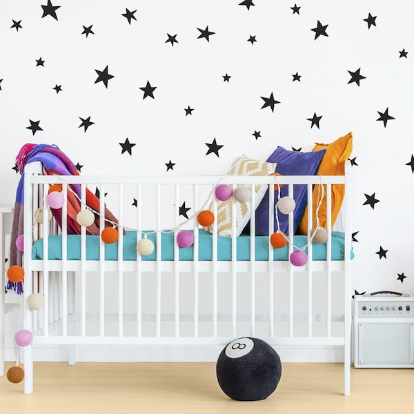 Star Wall Decals Etsy