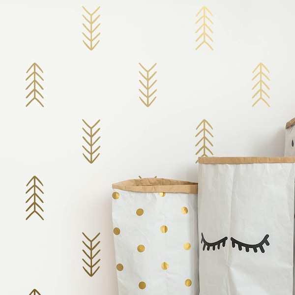 Arrow Wall Decals - Tribal Arrow Decals, Geometric Decals, Nursery Decals, Unique Vinyl Decals, Modern Wall Decals, Arrow Decals