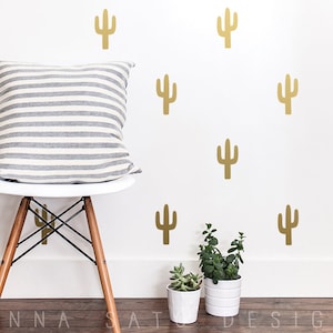 Cactus Wall Decals - Cactus Decals, Cactus Decor, Wall Decor, Cactus Wall Art, Wall Stickers, Nursery Decor, Kids Room Decor, Nursery Decals
