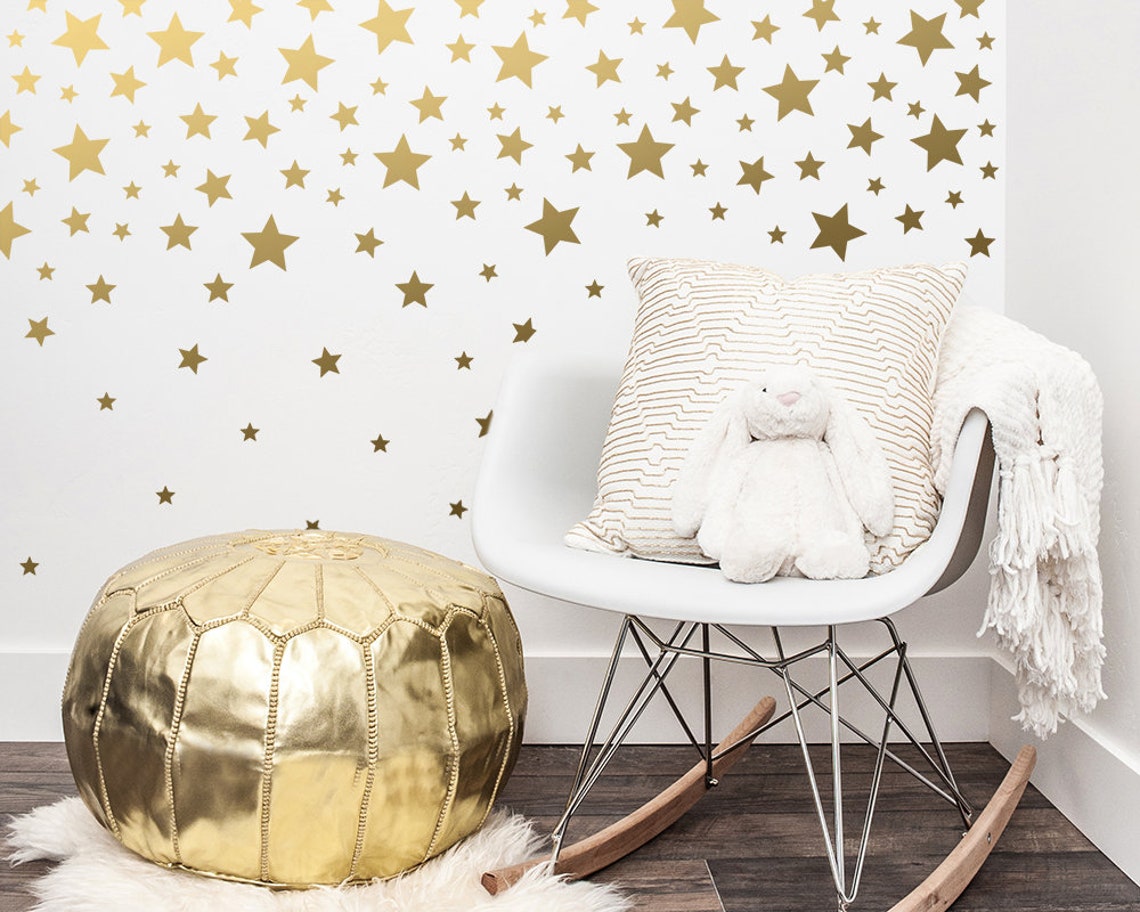 Star Wall Decals Nursery Decals Wall Stickers Nursery Etsy