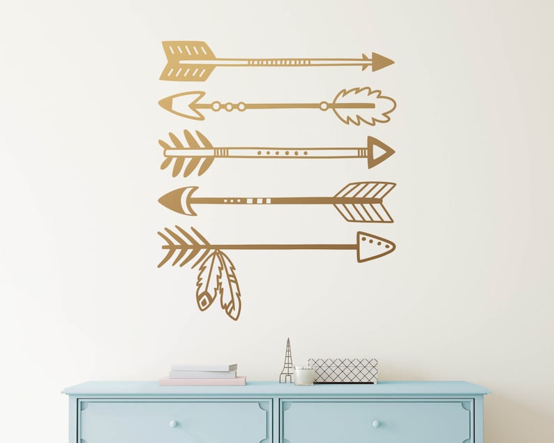 Tribal Arrows Wall Decal Arrow Decals Nursery Vinyl