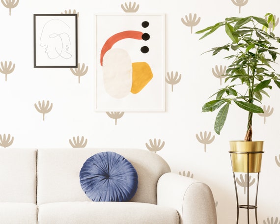 Flower Wall Decals Modern Stickers Woodland Nursery - Modern Wall Decals Nursery Flower Wall Decals Modern Stickers Woodland Nursery - Modern Wall Decals Nursery