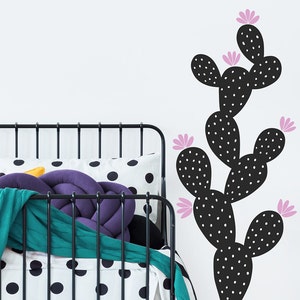 Cactus Wall Decal - Kids Room Decal,  Nursery Decal, Cactus Decor, Wall Decor, Nursery Decor, Wall Art, Kids Room Decor, Cactus, Home Gift