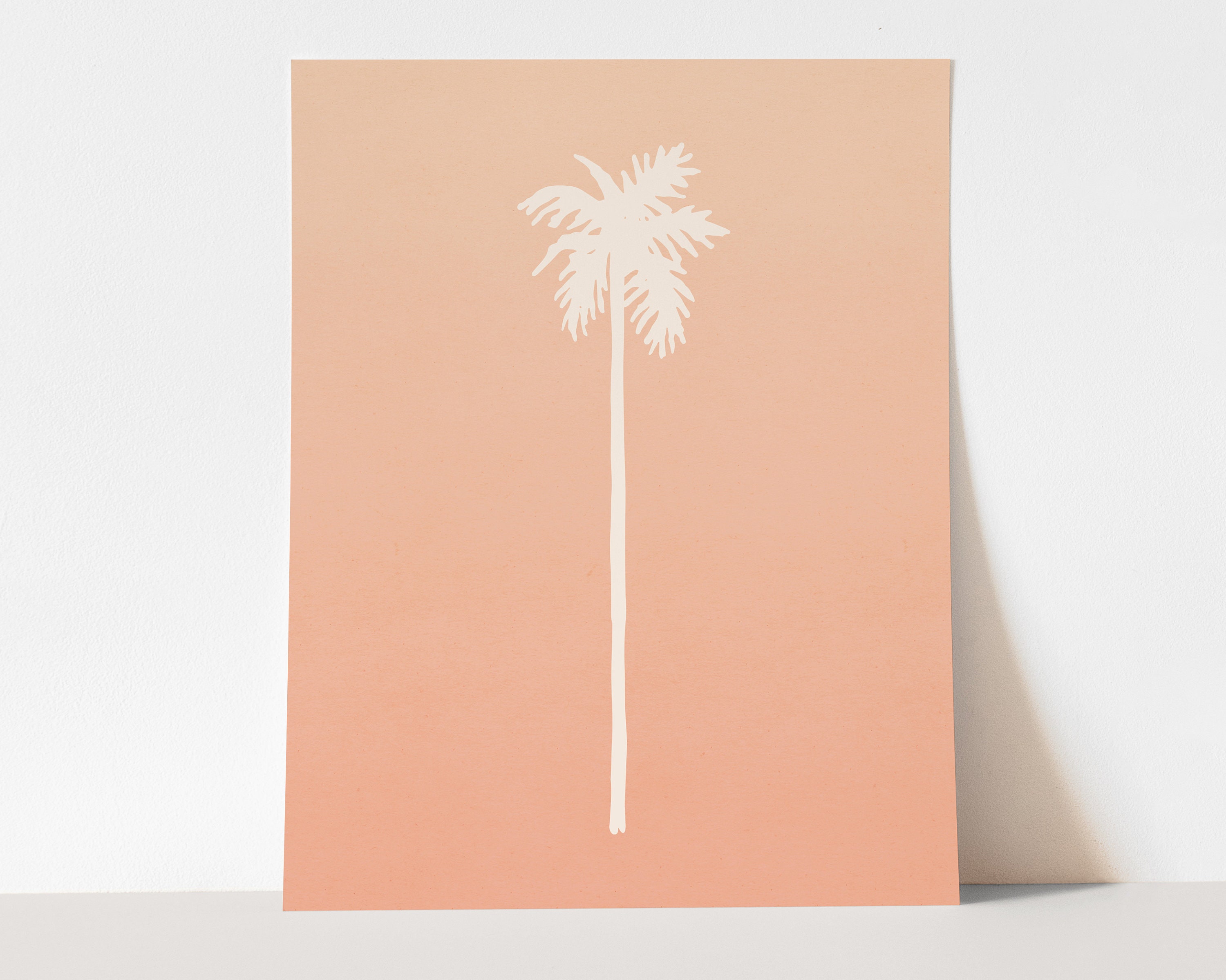 Palm Tree Print Set - Boho Wall Art Print, Printable Wall Decor, Kids ...
