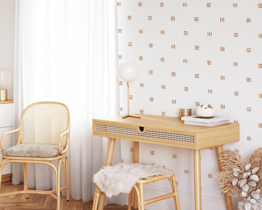 Line Wall Decals - Boho Nursery Decor, Kids Room Wall Art, Removable ...