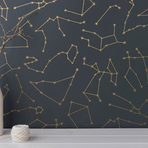 Zodiac Constellation Wall Decals - Star Decals, Zodiac Gift, Vinyl Wall Decals, Star Wall Stickers, Wall Decor, GIft for Her, Gift for Women