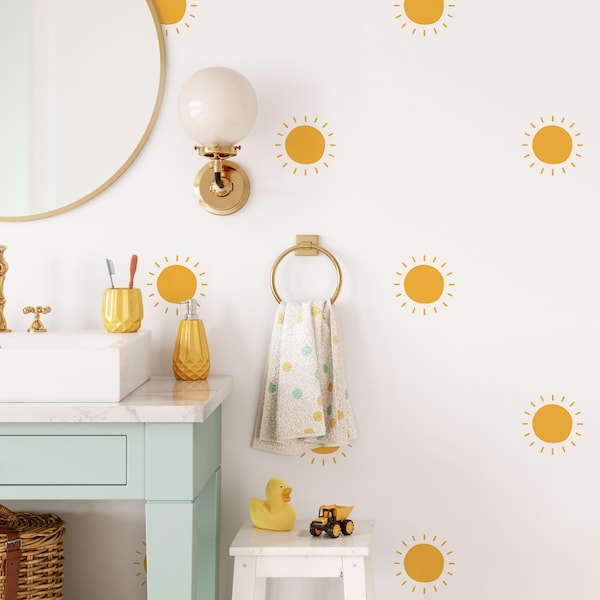 Sunshine Wall Decal - Etsy