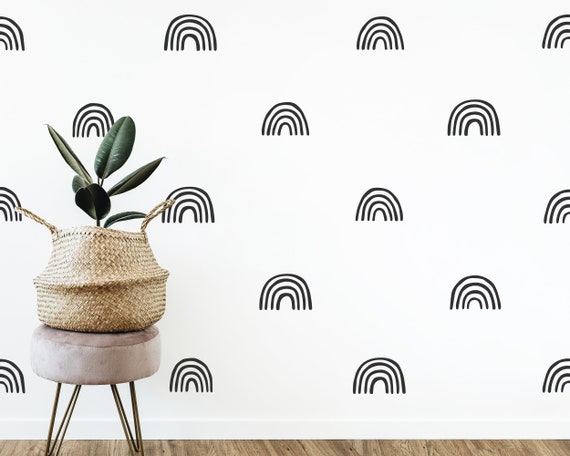 scandi nursery wall stickers