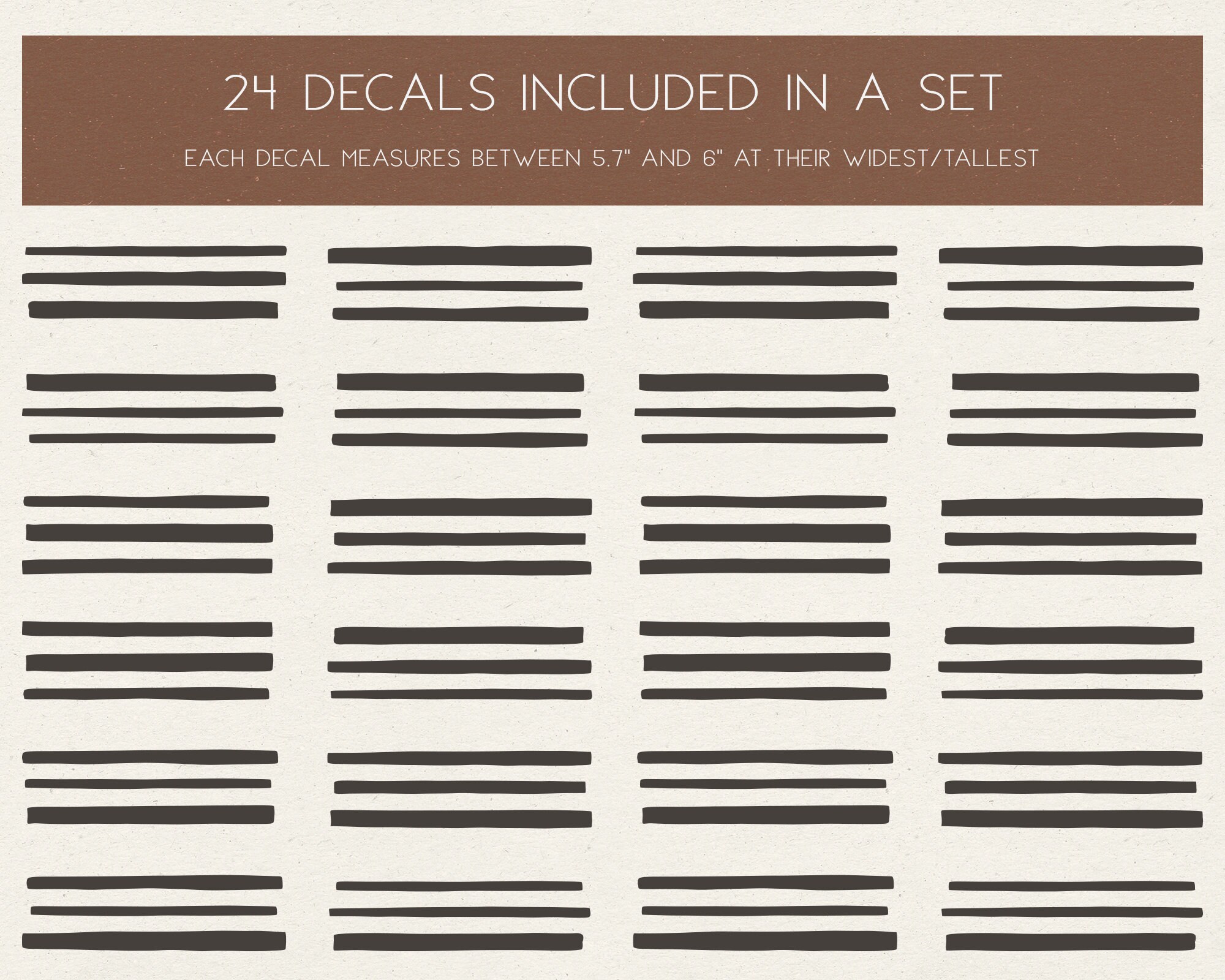 Line Wall Decals Removable Wall Stickers Boho Nursery Etsy