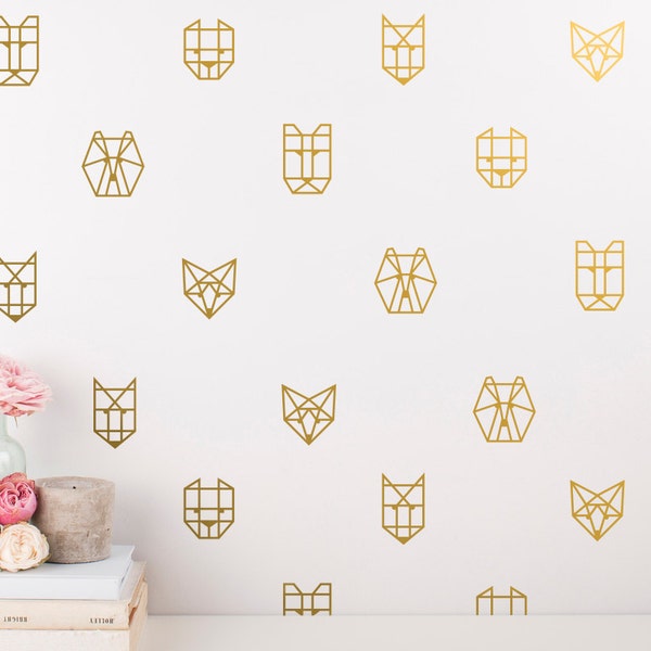 Geometric Decal Etsy