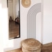 Half Arch Wall Decal - Abstract Wall Decor, Boho Interior Wall Art, Modern Farmhouse Decor, Removable Wall Stickers