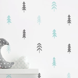 Tree Wall Decals - Woodland Nursery Decor, Nursery Decals, Unique Wall Decor, Woodland Decals, Kids Room Decor