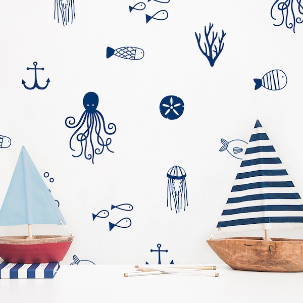Nautical Decals Etsy