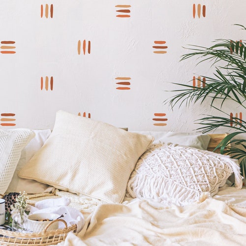 Line Wall Decals Modern Wall Stickers Boho Nursery Decor Etsy