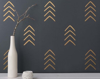 Arrow Wall Decals - Geometric Decals, Nursery Decals, Unique Vinyl Decals, Modern Wall Decals, Arrow Decals