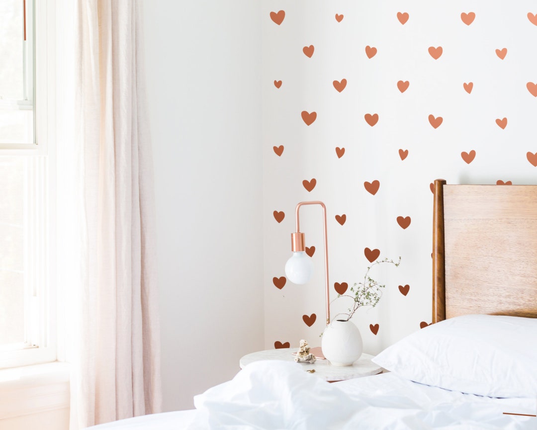 Heart Wall Decals - Nursery Wall Decals, Removable Wall Stickers, Kids ...