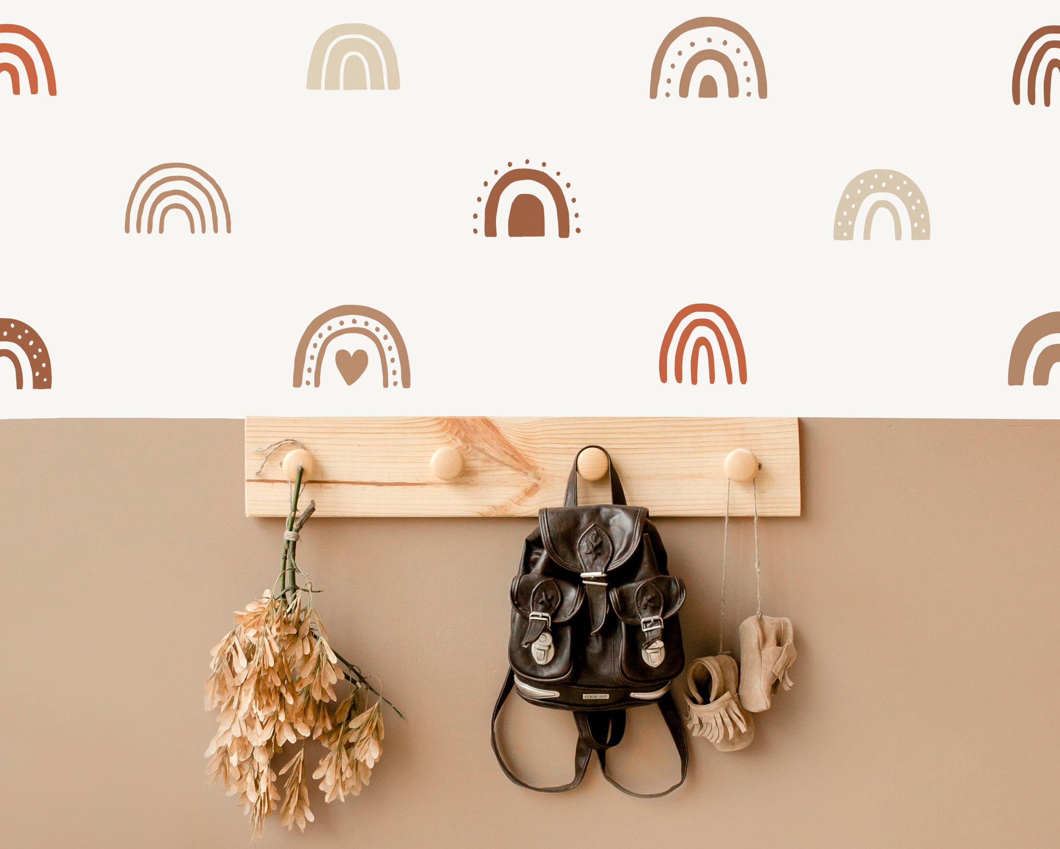rainbow nursery wall stickers