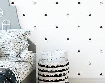 Triangle Wall Decals - Vinyl Wall Decals, Wall Decor, Geometric Wall Decals, Triangle Wall Stickers, Nursery Decor