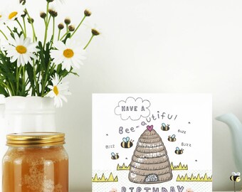 Happy Birthday Honey Etsy France