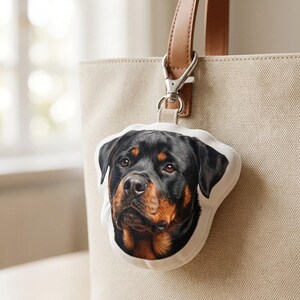 Personalized Keychain Featuring Your Furry Friend's Photo