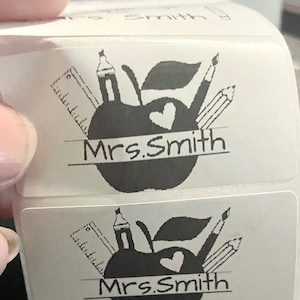 Custom Name Stickers, School Labels, School Name Labels, Back to School, Name Tags, Daycare Labels, Personalized Stickers, Cute Stickers