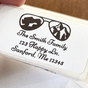 Personalized Address Labels, Return Address Label, Off Roading, Truck, Mountain Sticker, Custom Stickers, Cute Stickers, Name Stickers