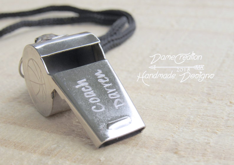 Personalized Whistle Gift Coach Gift Ideas Whistle Engraved Etsy