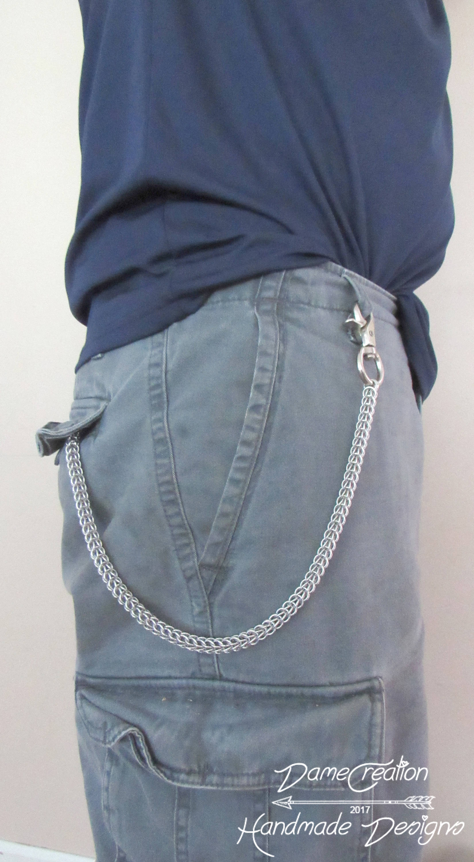 Chainmail Chainmaille Motorcycle Gifts Wallet Chain EMO Etsy