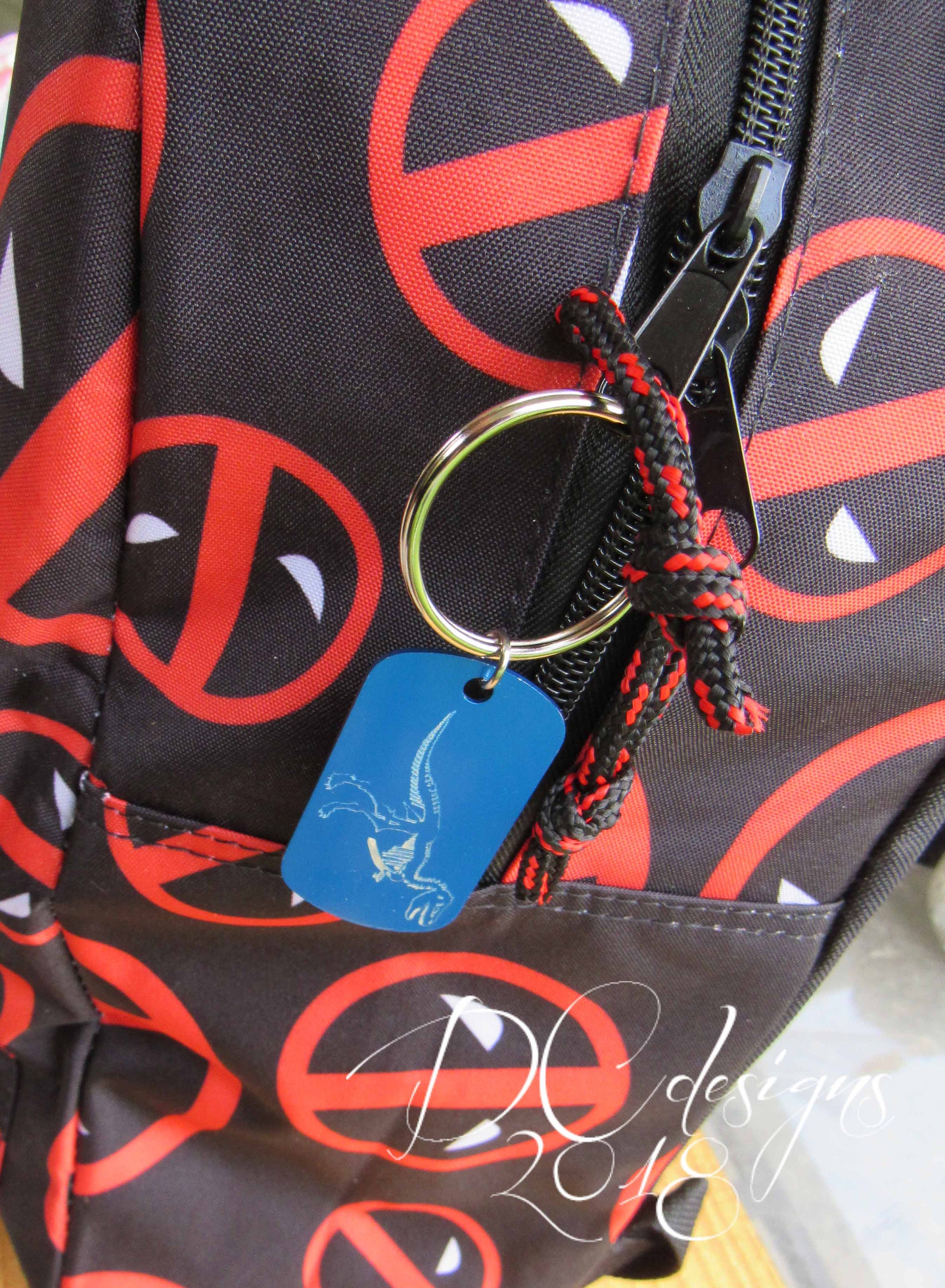 Bag Tag Backpack Tag Custom Keychain Personalized Keychain Etsy