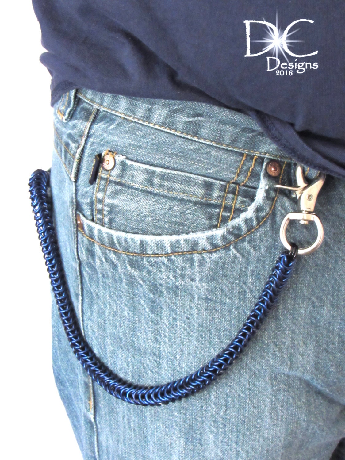 Chainmail Chainmaille Motorcycle Gifts Wallet Chain EMO Etsy España