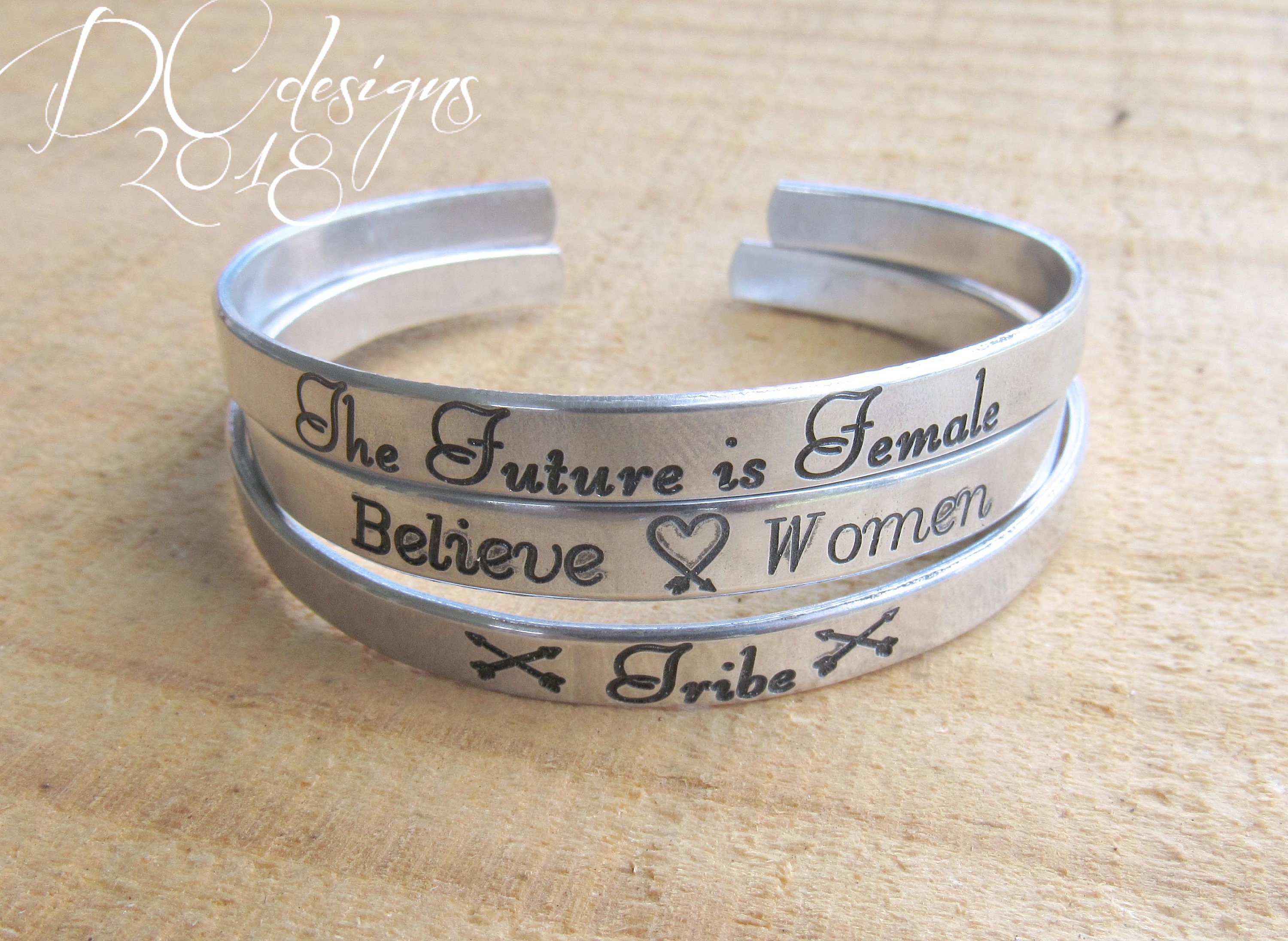 believe bracelet cuff