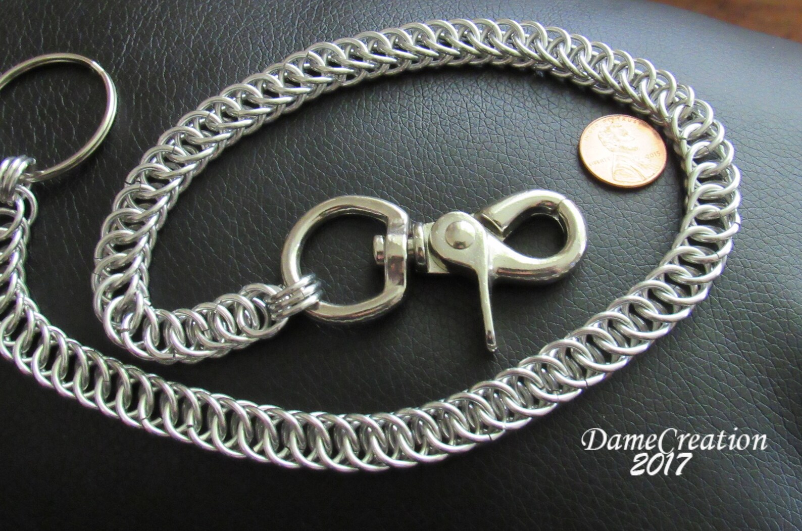 Chainmail Chainmaille Motorcycle Gifts Wallet Chain EMO Etsy