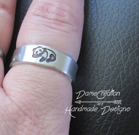 panda bear rings