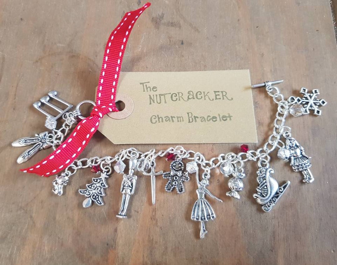 Nutcracker Characters Five Charms in Silver Charm Bracelet — Nutcracker  Ballet Gifts