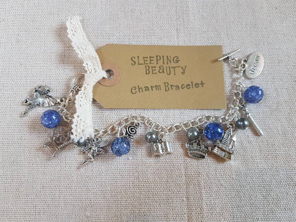 Sleeping beauty charm best sale bracelet