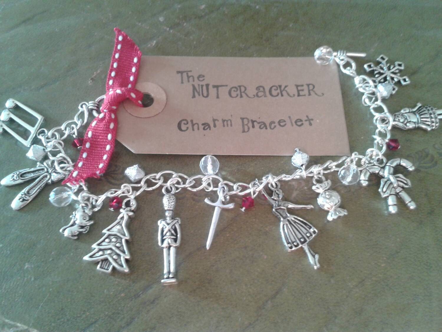Nutcracker Charm Bracelet Nutcracker Ballet Charm Bracelet Etsy