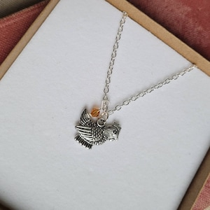 Chicken necklace, personalised chicken necklace, hen charm, hen gift, personalised gift, hen jewellery, farm animal jewellery, chicken theme