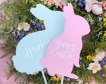 Personalised Easter Bunny cake topper