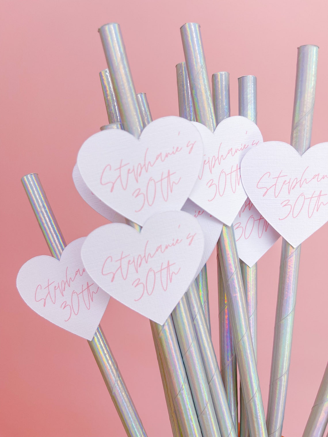 Personalised Hen Party Straws With Hearts Hen Party Straws Etsy UK