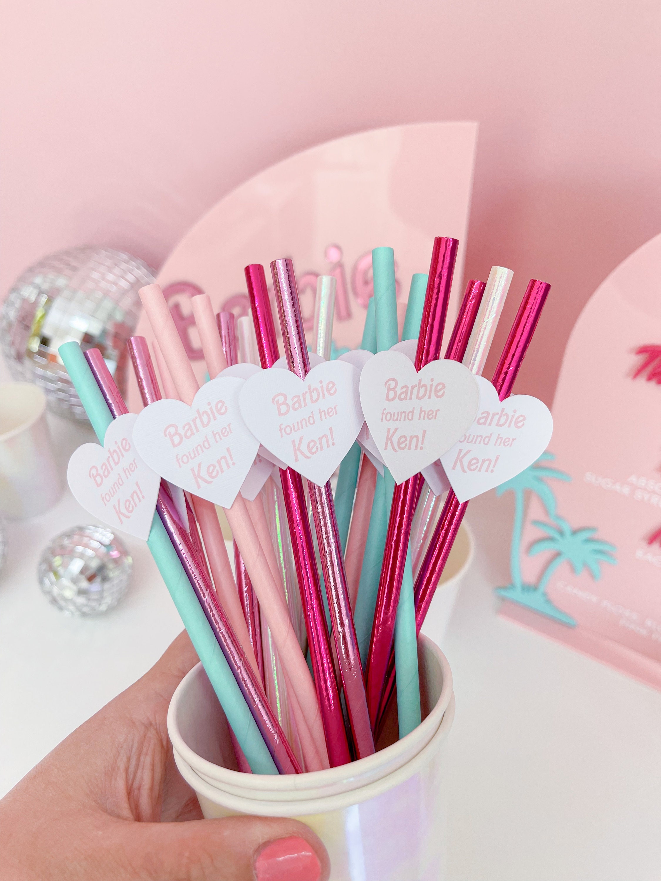 Personalised Hen Party Straws With Hearts Hen Party Straws Etsy UK