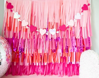 Cupid Hearts Valentine Garland - Valentines decorations - valentines banner - Valentine’s Day decoration