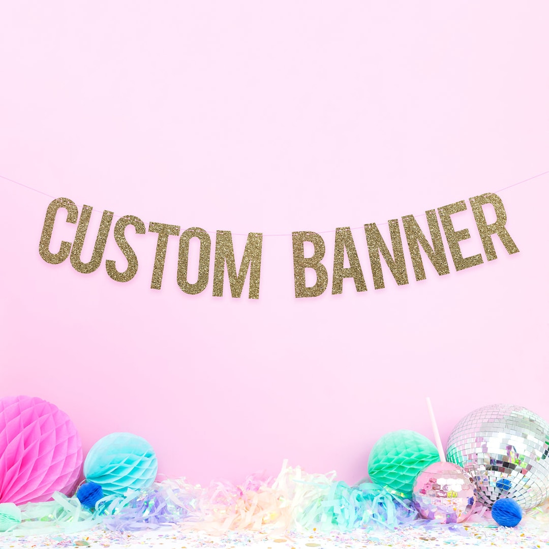 Personalised Lockdown Birthday Banner 4 Inch Letters Lockdown Birthday ...