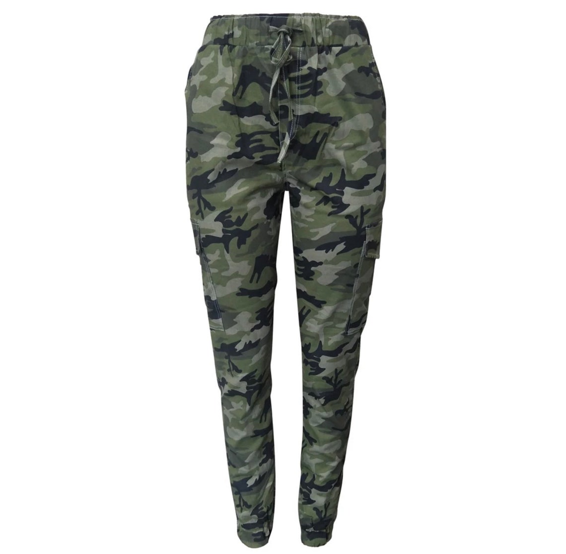 Women's camouflage pants fashionable soft pants. | Etsy