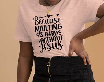 Adulting, holistic, Unisex t-shirt