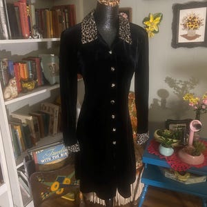 retro fab club dress Retrolicious Purple Fairy Print Collared Dress Medium