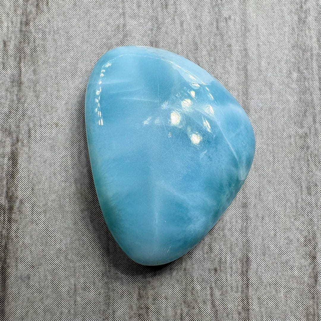 Larimar Cabochon. Triangle. US Seller. Daily Shipping. Great Pattern ...