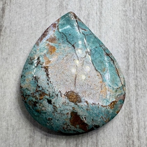 Noola Terra Jaspis Cabochon. Denim Jaspis. US Verkäufer. Selten. Täglicher Versand. Echt und natürlich.
