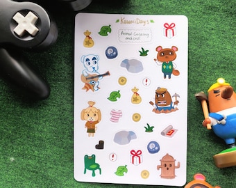 Animal X-ing Stickers | Planner Stickers, Illustrated Stickers