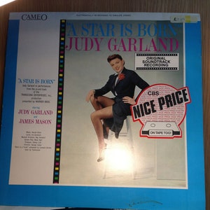 A Star is Born JUDY GARLAND SOUNDTRACK Vinyl L P [verfilmt 1954] Sehr guter Zustand. Film mit James Mason, Ira Gershwin Text ...